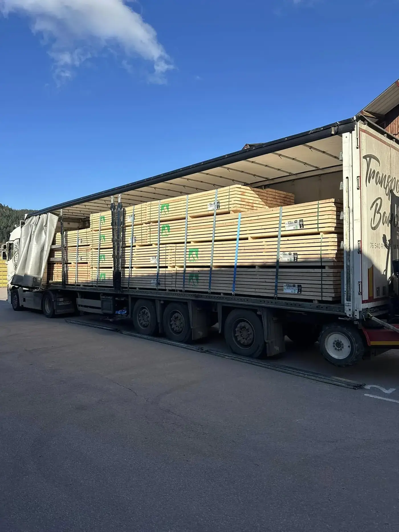 Transport routier national et pays limitrophes